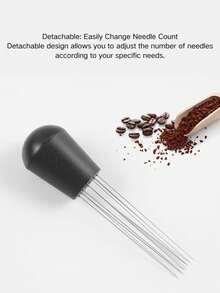 Kim khuấy cà phê, dụng cụ khuấy espresso, kim nén cà phê espresso/tương thích với viên nang cà phê tái sử dụng. - nhiều màu - Xem 3