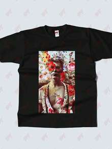 Camiseta D Bowie para Amantes de la Música Rock, Ropa Elegante para Chicas y Ropa de Diseñador para Hombres - Negro - Ver 3
