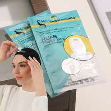 108pcs/72pcs/36pcs Non-Slip Hijab Sticker Tape, Invisible Double-Sided Adhesive, Summer Clothing Anti-Slip Sticker, Suitable For Hijab, Scarf, Shawl, Top, No Need For Pins, Sweat-Proof, Durable Muslim Hijab Fixing Accessory, Suitable For Women's Clothing Fixing Accessory - Multicolor - View 1
