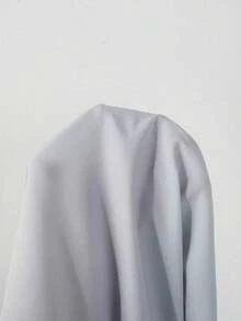 Mono corto sin mangas para mujer, mono de pierna ancha de nueva llegada 2026, mono elegante de lunares grises con cintura ceñida que estiliza, adecuado para ir al trabajo, ocasiones formales y uso diario - Gris - Ver 5