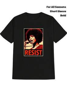 Men T-Shirts - 黑色 - 查看 1