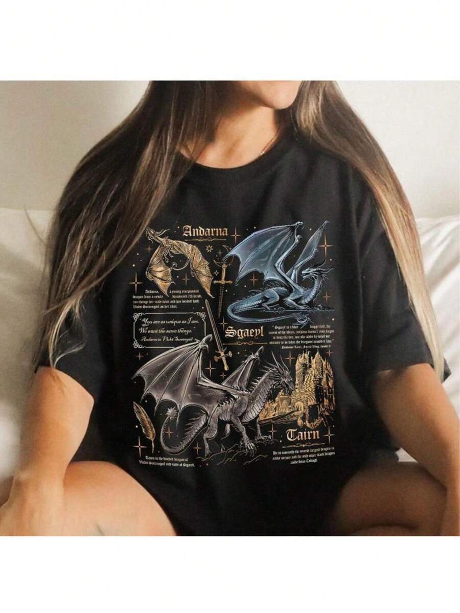 Women T-Shirts - Black - View 1