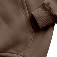 Men Sweatshirts - Rust Brown - View 5