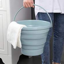 1 buah Ember Lipat, Kapasitas 3L/5L/10L, Hemat Ruang, Ember Lipat Portabel, Serbaguna untuk Mencuci Pakaian, Rumah, Luar Ruangan, Cuci Mobil, Berkemah, Memancing, Tersedia Berbagai Warna - beraneka warna - View 3