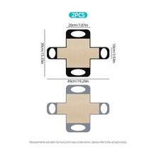 1/2pcs Reusable Silicone Baking Mat, Non-Stick Toast Baking Tray Mat And Lifter, Easy To Clean Dough Transfer Mat For Home Baking - View 11