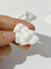 1/3pcs Cute Cloud Shaped Photo Frame Stand, Horizontal Display Design, Suitable For Small Photos, Cards, Notes. Great For Home, Office, Wedding Decor. Single Cloud Shaped Photo Frame Stand - Clouds - View 11
