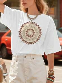 Women T-Shirts - White - View 1