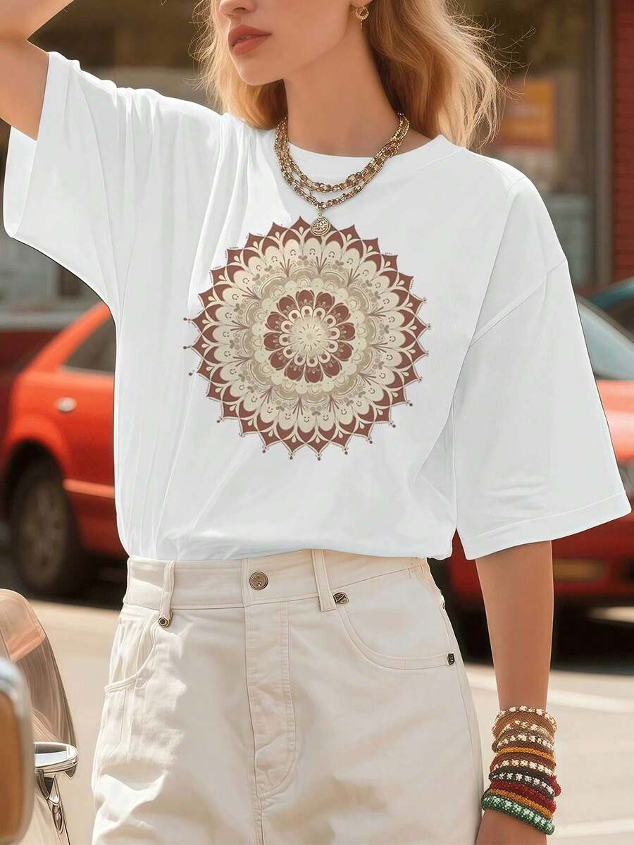 Women T-Shirts - White - View 1
