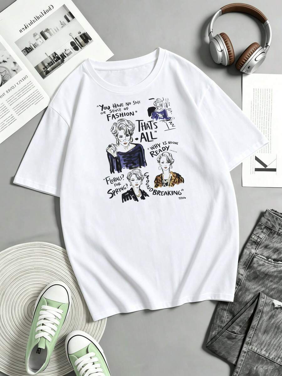 Women T-Shirts - White - View 1