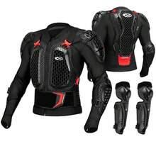 1 Pc Motorcycle Armor Motorbike Body Armor Cycling Protective Gear Dirt Bike Chest Spine Protector Motocross Armor Anti-Fall Cycling Bicycle Accessories Racing Protection Riding Essentials For Women Men Rider Gifts - Multicolor - View 2
