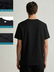 Men T-Shirts - Black - View 4