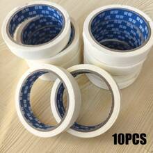 Masking Tape, Universal Beige Paint Tape, Suitable For Home, Office, School Supplies, DIY Art, Crafts, Labeling. High-Performance Masking Tape Is An Excellent Tool For Wall Painting, Decoration, Marking, Covering And More. - White - View 13