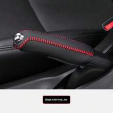 Handmade Leather Parking Brake Cover, Protective Sleeve For Car Manual Brake Lever, Auto Accessories - Car Handbrake Protective Cover - View 13