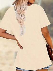 1 pieza Camiseta Gráfica de Mujer 19 EL CAFECITO con Diseño de Pastel de Café - Camiseta Casual de Manga Corta con Cuello Redondo Suave para Uso Diario con Diseño de Café Español Impreso, Camiseta Unisex de Nuevo Estilo para Uso Diario Casual, Ropa Básica para las 4 Estaciones, Bestseller para el Día de San Valentín, Camisetas para Mujeres de Oficina, 180g Algodón 100%. - Blanco - Ver 8