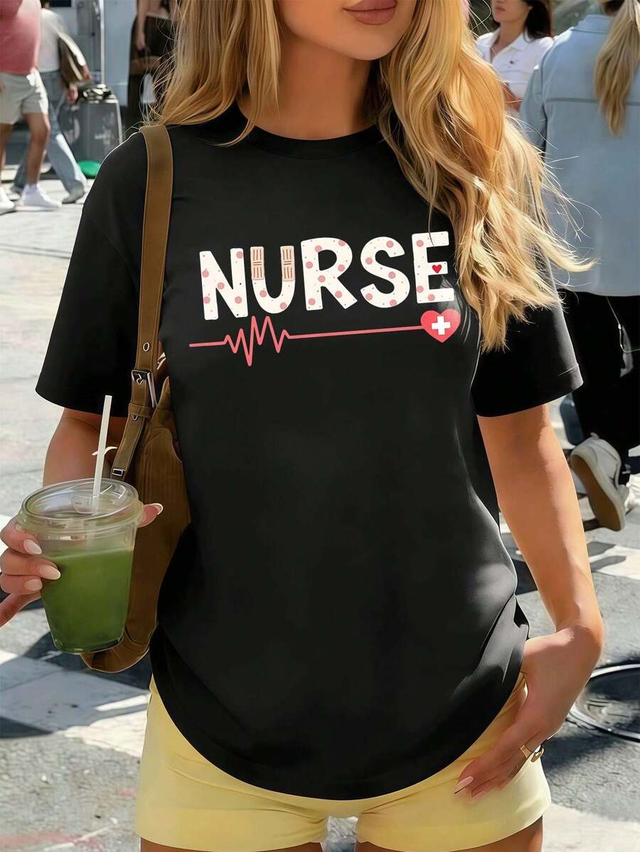 Women T-Shirts - Black - View 1