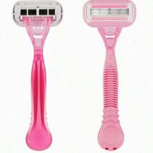 Bộ lưỡi dao thay thế bằng thép không gỉ dành cho dụng cụ triệt lông vùng bikini thủ công dành cho nữ. - Mô hình nâng cấp - Xem 4