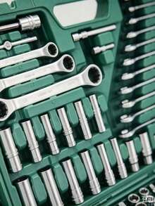 151件套套筒扳手套装，汽车维修工具套装，含棘轮扳手，多功能家用维修工具套装，螺丝刀头组合，汽车维修工具箱 - 修理工具套裝 - 查看 2
