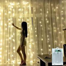 3/6m Battery Powered String Lights, Suitable For Wedding, Party, Home Decor, Holiday Atmosphere Lighting, Battery Operated Lighting - Battery Box Curtain Light - View 5