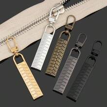 3/6/9pcs Simple Plaid Zipper Pulls - High Quality Zinc Alloy Zipper Sliders Replacement For Luggage, Jackets, Backpacks, Boots, Wallets And Coats - Easy To Install, No Tools Needed, Reusable Zipper Pulls Accessories - Multicolor - View 7