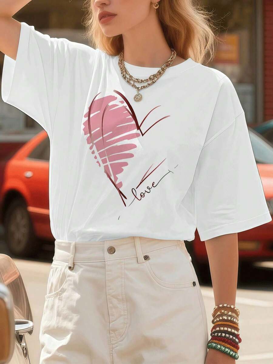 Women T-Shirts - White - View 1
