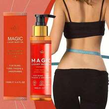 Besque Magic Body Oil, 3.38 FL OZ, After Shower Body Oil Women, Hydrating Skin Care Full Body That Plumps, Tightens, And Firms Skin With Natural Ingredients, Luxury Spa Gifts - Pack Of 1 - Hoa - Xem 9