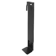 RainWeel Wall Mount Golf Bag Storage Rack, Space-Saving Metal Golf Bag Holder For Wall, Height Adjustable Golf Bag Storage Stand Organizer For Golfing Clubs, Home, Basement, 110.23lbs Load Capacity (White/Black) - Black - View 7