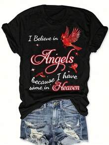 Women T-Shirts - Black - View 1