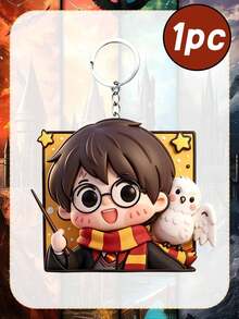Harry Potter Magic School Keychain Creative Key Hanger For Car Key Ring Key Chain For Bags, Backpack Hanger For Keychains - Multicolor - View 7