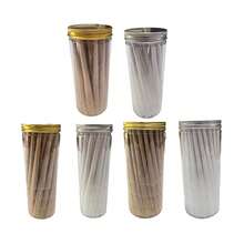 Gói 1000/200/100/50/30/10 tờ giấy cuốn thuốc lá tự nhiên, mỏng, cháy chậm, hình dạng như chiếc kèn, thích hợp làm phụ kiện thuốc lá điện tử, quà tặng ngày lễ/Ngày Valentine và phụ kiện hút thuốc, quà tặng Ngày của Cha. - Trộn màu - Xem 10