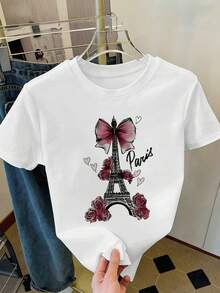 Women T-Shirts - White - View 2