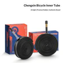 Road Bike Inner Tube 700C Road Bike Inner Tube Upgrade Thickened Butyl Rubber Inner Tube Extended Air Nozzle Riding Inner Tube 700x25 700x18 Riding Accessories - Multicolor - View 2