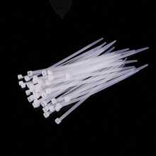 100 Multifunctional Cable Ties, Made Of Durable Nylon Plastic Material, With Wire Fixing Wires, Suitable For Cable Fixing, Gardening And DIY Project Organization, Storage Tools, Computer Cable Organization, And Home Storage Helpers - / - View 7
