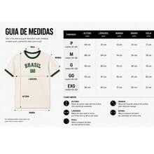 BabyLook Women's Embroidered Brazil Shirt Without State - 紅色 - 查看 4