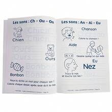 Lachilly 32 Pages French Alphabet Handwriting Practice Workbook For Kids, Learn To Write Letters, Tracing & Writing Activity Book For Preschool Toddlers, Montessori Educational Workbook Age 3+ - Multicolor - View 9