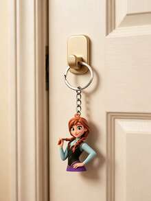 Disney 冰雪奇缘安娜亚克力钥匙扣，充满怀旧气息的粉丝饰品，献给铁杆粉丝和送礼佳品。这款以安娜为主题的钥匙扣，是对这位深受喜爱的角色的真挚致敬，以此表达您对标志性冰雪奇缘系列的热爱。 - 鑰匙鏈 - 查看 8