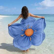 1pc Cute, Cartoon-Shaped Quick-Dry Lightweight Microfiber Beach Towel, Suitable For Pool, Bathroom, Travel And Camping, Vibrant Beach Towel/Mat, Essential Summer Beach Accessory, Perfect Gift For Friends And Family - A - View 8