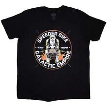 Newmusera Unisex Speeder Bike Galactic Empire Schwarzes T-Shirt, Sportbekleidung, Oberteile, Y2K T-Shirts für Herren, Sportbekleidung, T-Shirts - Schwarz - Übersicht 6