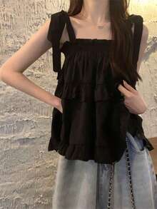 Women Tops - Apricot - View 8