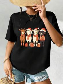 Women T-Shirts - Black - View 2