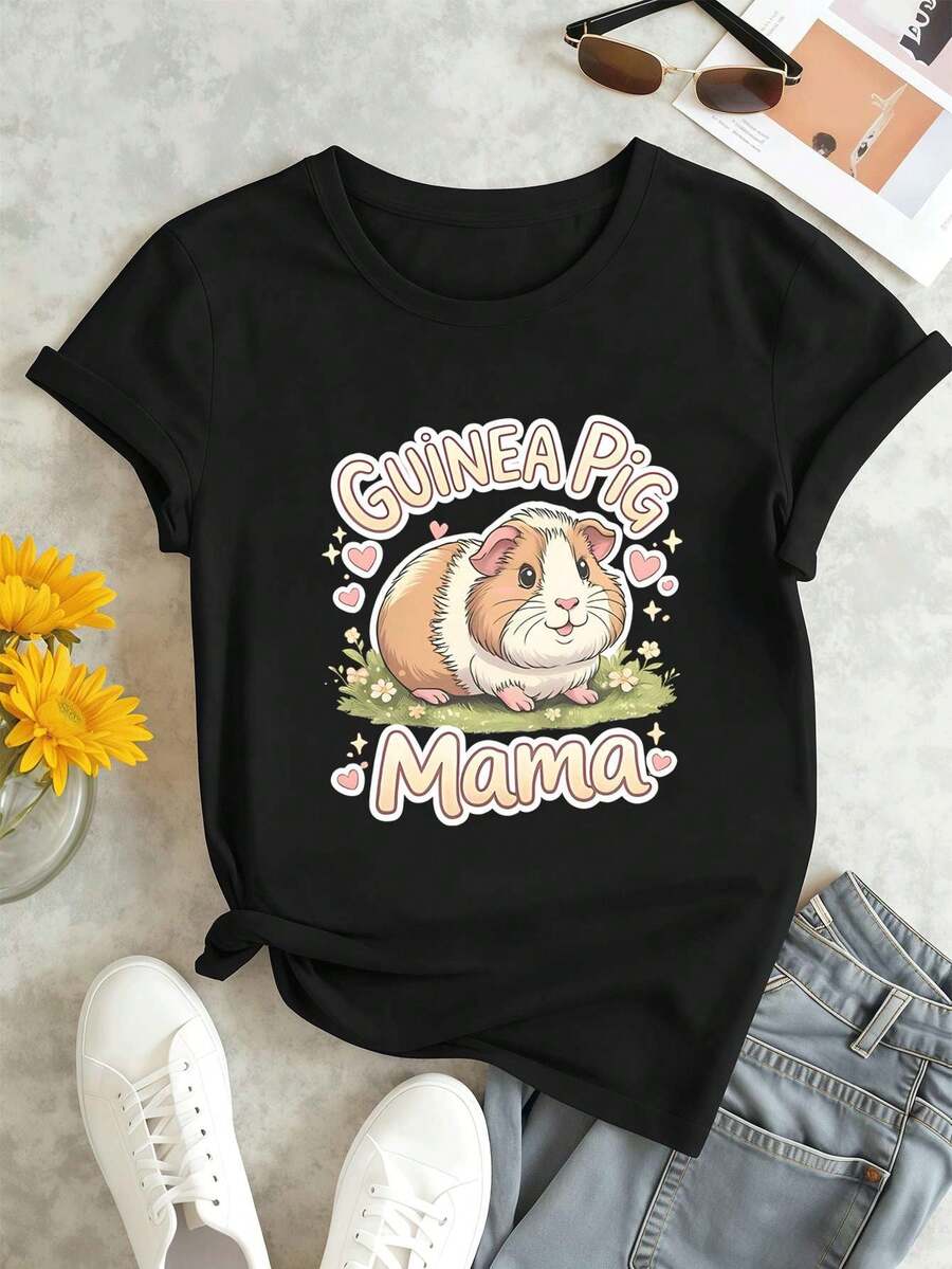 Women T-Shirts - Black - View 1