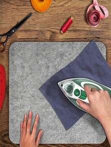 Ortable Felt Ironing Board And Ironing Mat - Heat-Resistant And Insulated, Suitable For Steam Ironing, Diy Quilting, And Sewing. Compact Ironing Surface, Compatible With Desktops And Beds, Suitable For Ironing Fabrics, Quilts, And Clothing. - Multicolor - View 4