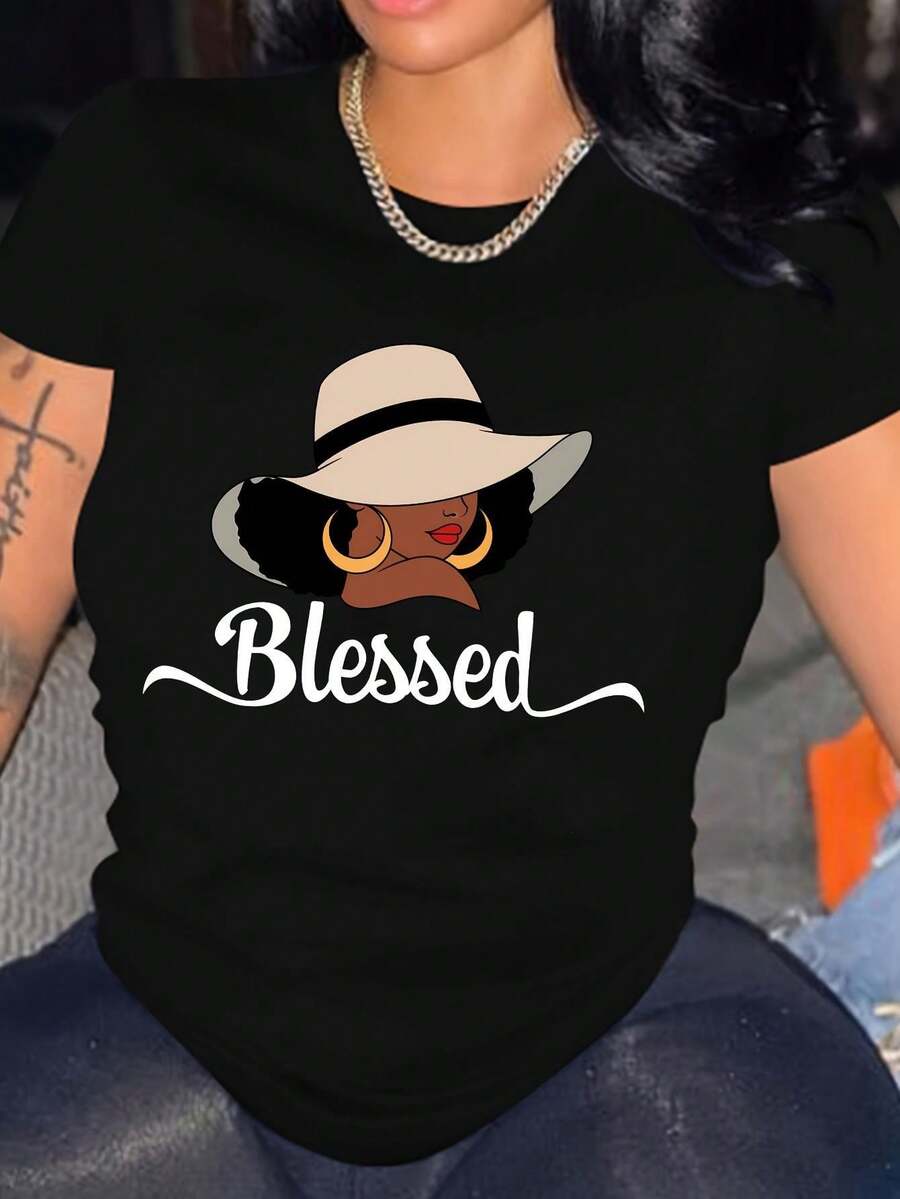 Women T-Shirts - Black - View 1