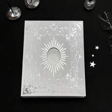 1本极简银色A5卡片相册，可容纳4张3英寸照片，必备返校用品 - 多色 - 查看 3