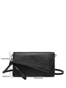 Women's Fashion Minimalist Versatile Clutch - Black - View 7