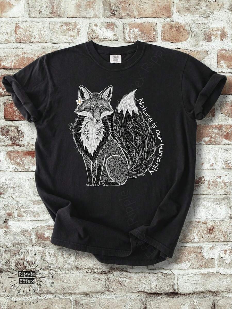 La naturaleza es nuestra humanidad WhimsiC1Al Fox T1S1Hirt
