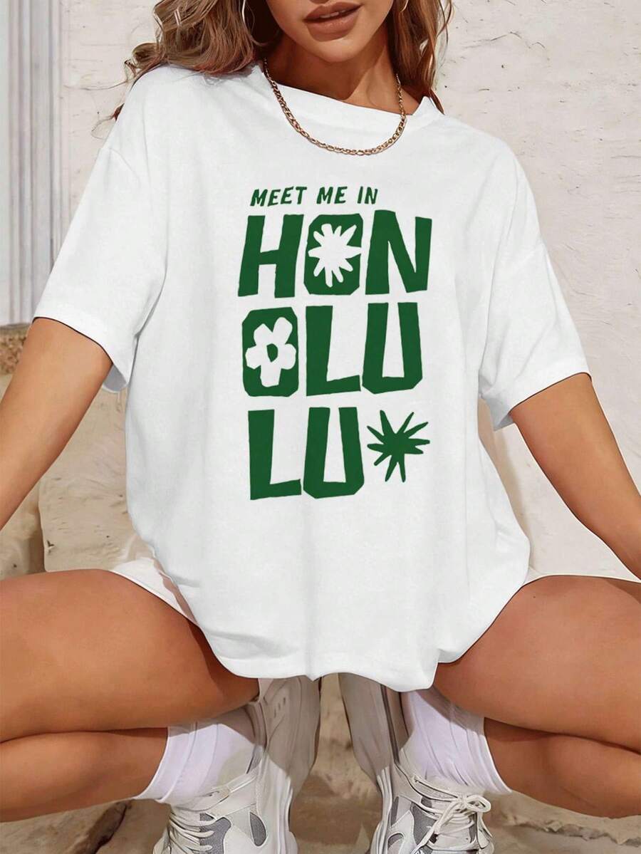 Women T-Shirts - White - View 1