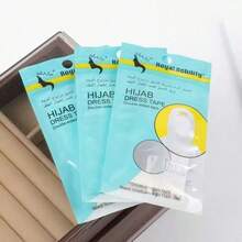 108pcs/72pcs/36pcs Non-Slip Hijab Sticker Tape, Invisible Double-Sided Adhesive, Summer Clothing Anti-Slip Sticker, Suitable For Hijab, Scarf, Shawl, Top, No Need For Pins, Sweat-Proof, Durable Muslim Hijab Fixing Accessory, Suitable For Women's Clothing Fixing Accessory - Multicolor - View 6