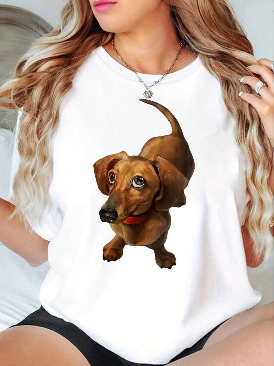 Women T-Shirts - White - View 1