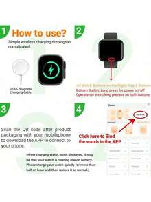 Microwear WATCH 11X 智能手表，支持蓝牙通话和短信、NFC 近场通信、健身追踪、3ATM 防水（可游泳）、2.08 英寸高清显示屏，AI 智能手表，兼容 iOS/Android 系统。 - 白色 - 查看 10