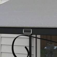 Outsunny Pergola Canopy Replacement For Outsunny 84C-038 Series, Dark Gray - Xám đậm - Xem 9